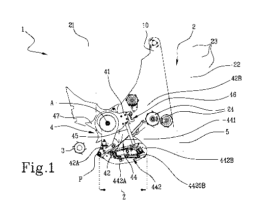 A single figure which represents the drawing illustrating the invention.